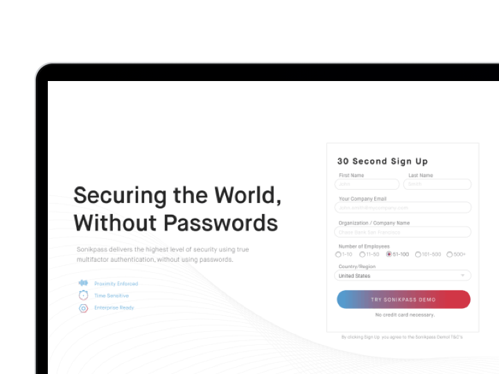 Secure remote biometric login SaaS platform Secure remote biometric login SaaS platform
